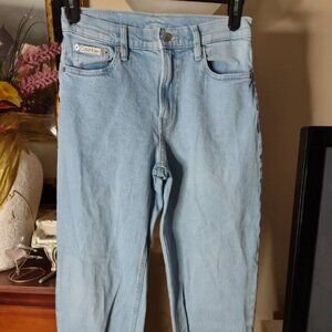 Calvin Klein Jeans 90's Loose Straight Jeans Light Wash Size W25